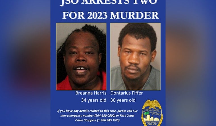 Suspects Arrested in 2023 Jacksonville Murder Case After Intensive Two-Year Investigation