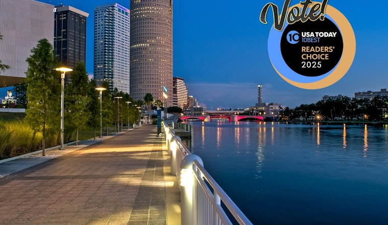 Tampa's Riverwalk Vies for Top Honors in USA Today’s 10Best Reader’s Choice Travel Awards