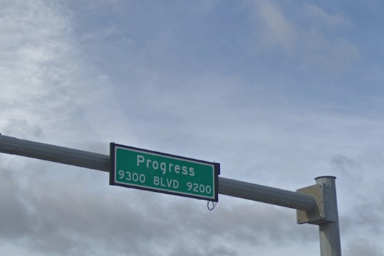 Temporary Closure of Eastbound Progress Boulevard in Progress Village for Utility Work Starting April 2