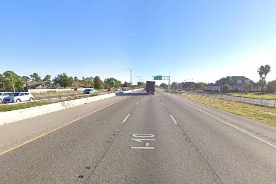 Temporary Lane Closure on Eastbound I-10 in New Orleans for Lighting Repairs Tomorrow