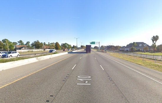 Temporary Lane Closure on Eastbound I-10 in New Orleans for Lighting Repairs Tomorrow