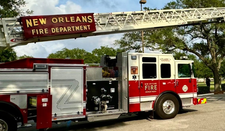 Ten Displaced as Firefighters Quell Blaze in New Orleans East Duplex, No Injuries Reported