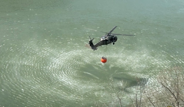 Tennessee National Guard Deploys Blackhawks to Battle Chattanooga Wildfires