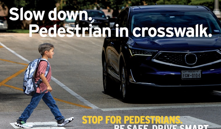 Texas Sees Alarming Increase in Pedestrian and Cyclist Deaths, TxDOT Launches "Be Safe. Drive Smart." Campaign