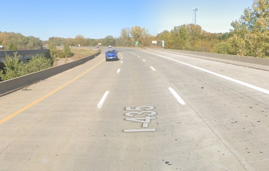 Travel Advisory, Lane Closures on I-435 from Parvin Road to 48th Street Due to MoDOT Construction Work
