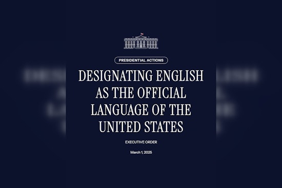 Trump Declares English as Official U.S. Language as Federal Shift Sparks Debate and Diversity Dilemmas