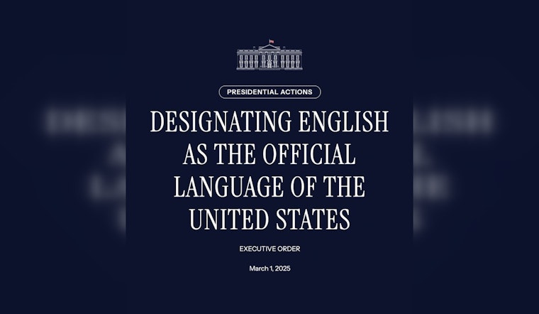 Trump Declares English as Official U.S. Language as Federal Shift Sparks Debate and Diversity Dilemmas