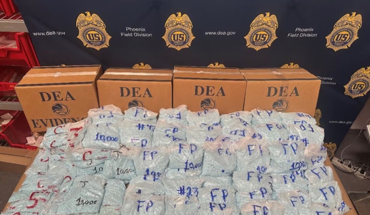 Tucson and Phoenix Men Accused of Disguising Fentanyl Pills in Roofing Shingle Packages