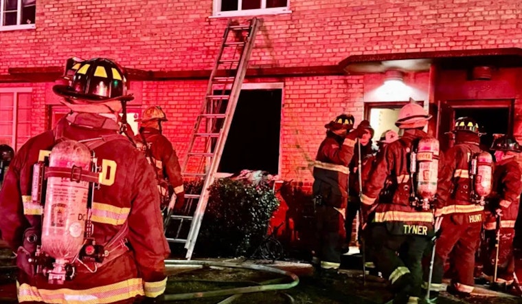 Two Hospitalized Following Apartment Fire in Northeast Washington, D.C.