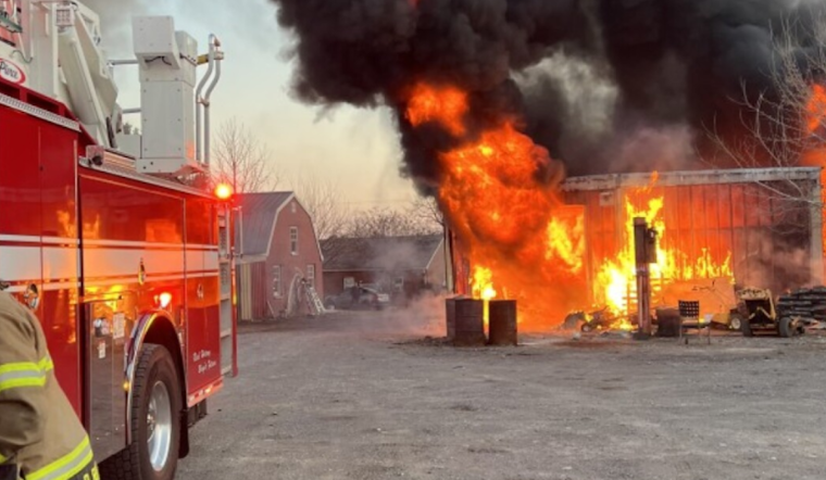 Two Injured in Frederick County Barn Blaze, Firefighters Contain Fire Within 15 Minutes
