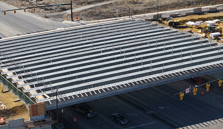 UDOT Hits Construction Milestone with Bridge Girder Installation in Lehi for Mountain View Corridor Project