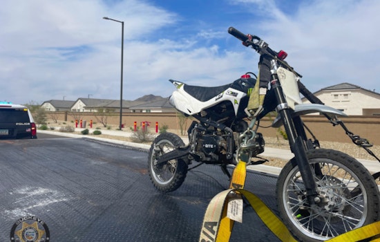 Underage Dirt Bike Rider Caught Zooming Through Buckeye School Zone, Cited for Multiple Violations