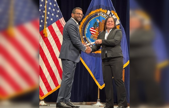 Union County Celebrates First Female Officer to Graduate from FBI National Academy