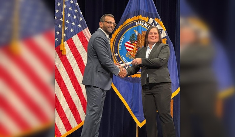 Union County Celebrates First Female Officer to Graduate from FBI National Academy