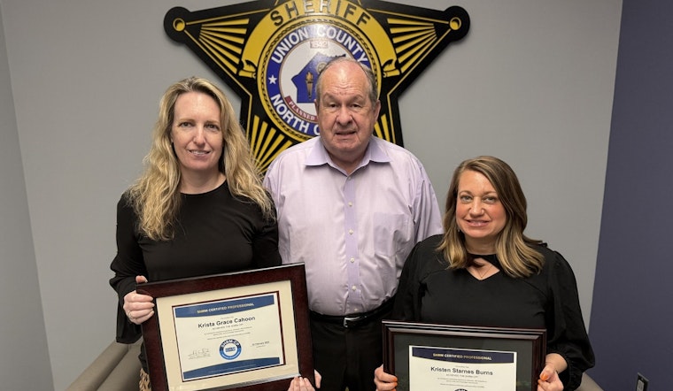Union County Sheriff's Office Celebrates Staff's SHRM Certification Achievement in Monroe, NC