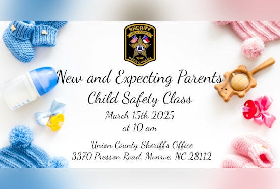 Union County Sheriff's Office Offers New Parent Child Safety Class This Weekend