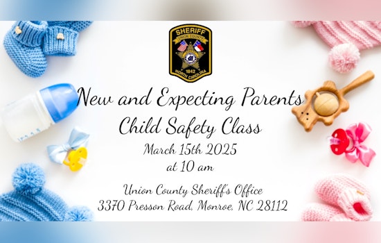 Union County Sheriff's Office Offers New Parent Child Safety Class This Weekend
