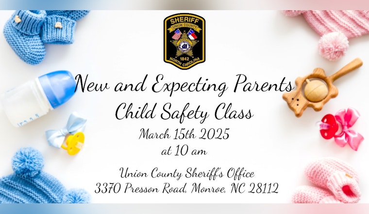 Union County Sheriff's Office Offers New Parent Child Safety Class This Weekend