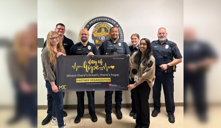 University of Tennessee Police Partner with Metro Drug Coalition for 6th Annual Day of Hope