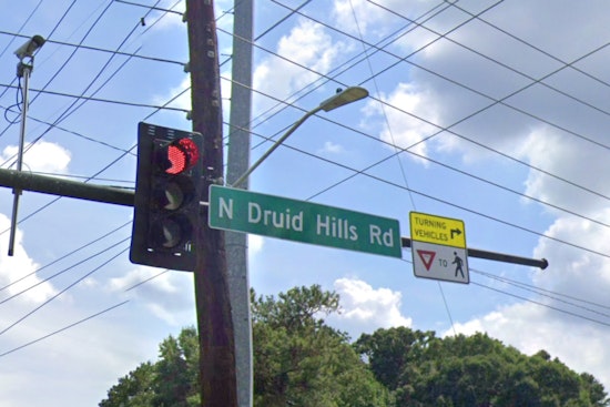 Upcoming Lane Closures on North Druid Hills Road for Water Main Project