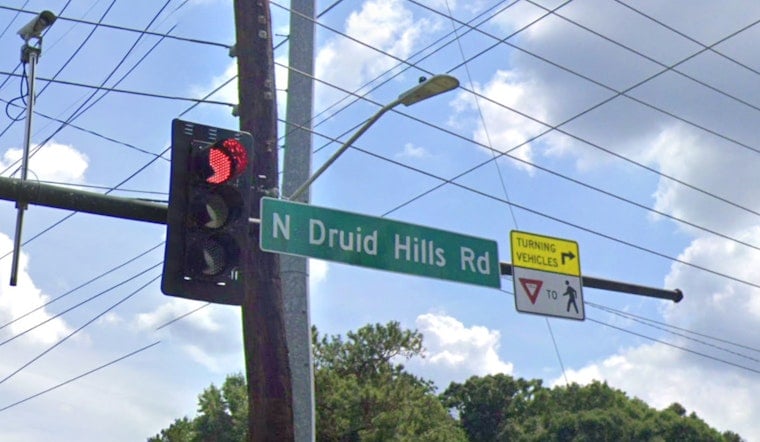 Upcoming Lane Closures on North Druid Hills Road for Water Main Project