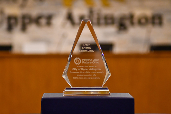 Upper Arlington Shines in Ohio, Achieving Silver Status and Winning Clean Energy Award for its Environmental Initiatives