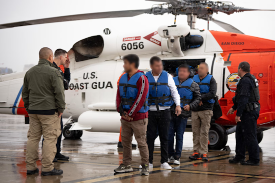U.S. Coast Guard Rescues 15 from Disabled Vessel off San Diego Coast