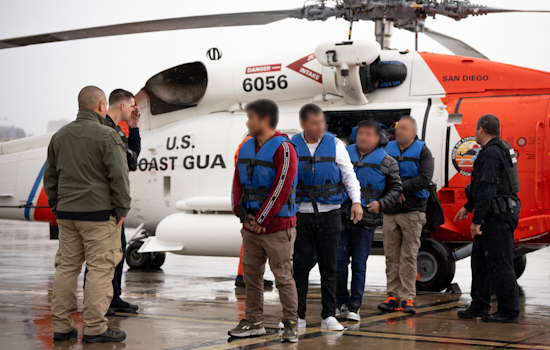 U.S. Coast Guard Rescues 15 from Disabled Vessel off San Diego Coast