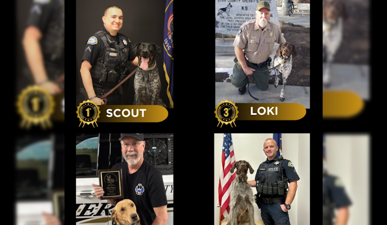 Utah County K9 Units Triumph at 33rd Annual Las Vegas K9 Trials, Provo Police and Sheriff's Office Dogs Clinch Top Honors