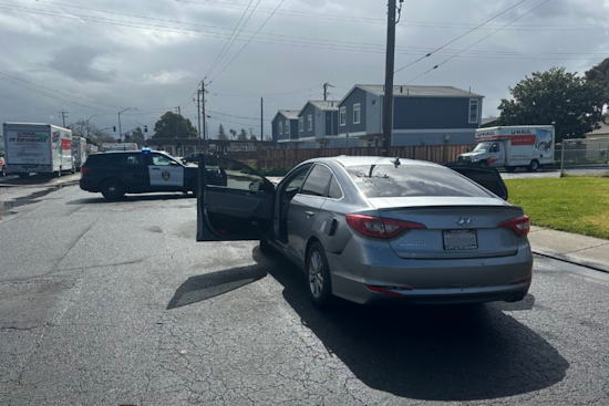 Vallejo Police Recover Stolen Car After High-Speed Chase, Juvenile Driver Arrested