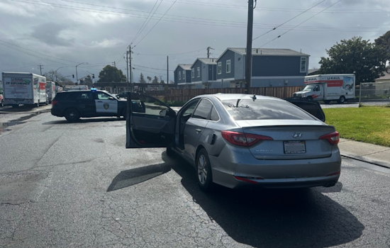 Vallejo Police Recover Stolen Car After High-Speed Chase, Juvenile Driver Arrested