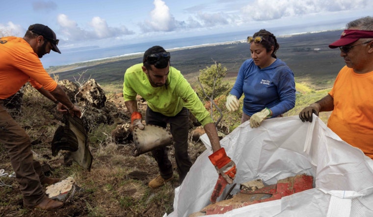 Volunteers Rid Historic Missile Debris From Hawaiian Homeland on Kauaʻi, Advancing Land Stewardship