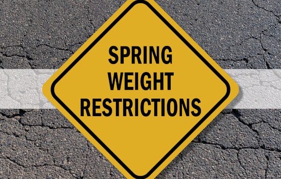 Washington County Announces Seasonal Weight Restrictions for Local Roads