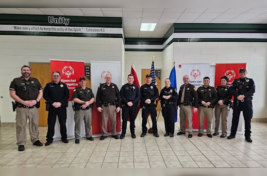 Washington County Law Enforcement Teams Up with Special Olympics Wisconsin for Basketball Skills Event