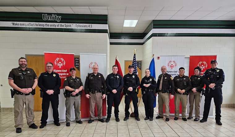 Washington County Law Enforcement Teams Up with Special Olympics Wisconsin for Basketball Skills Event