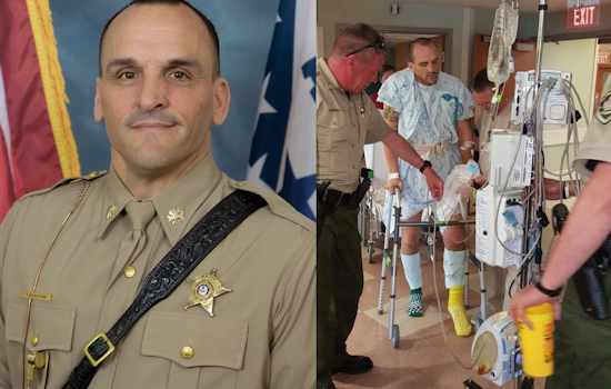 Washington County Sheriff's Office Honors Major Tion Augustine's Brave Survival and Ongoing Service on Shooting Incident Anniversary