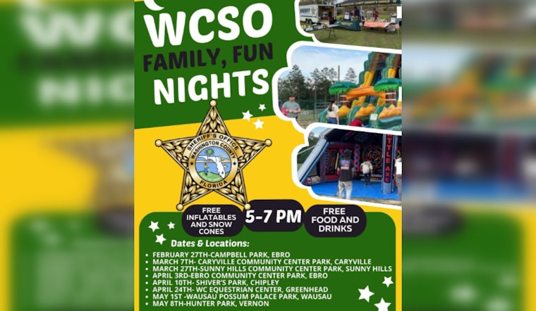 Washington County Sheriff's Office Hosts Free Family Fun Nights to Strengthen Community Ties