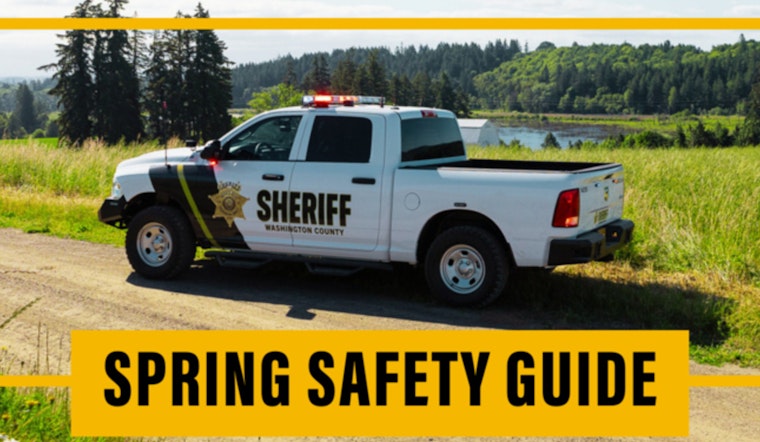 Washington County Sheriff's Office Shares Essential Spring Safety Tips for Residents