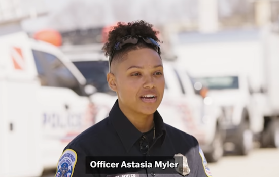 VIDEO: Washington MPD Showcases Officer Myler as Role Model for Women in Law Enforcement