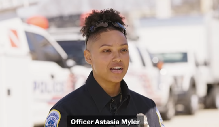 VIDEO: Washington MPD Showcases Officer Myler as Role Model for Women in Law Enforcement