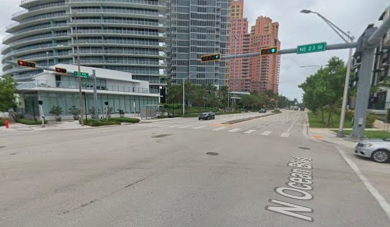 Water Main Rupture Causes Traffic Delays on A1A in Fort Lauderdale as Commuters are Directed to Alternate Routes
