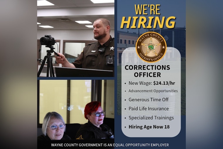 Wayne County Sheriff's Office Seeks New Recruits with Promise of Career Growth and Community Values