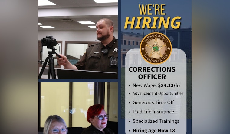 Wayne County Sheriff's Office Seeks New Recruits with Promise of Career Growth and Community Values