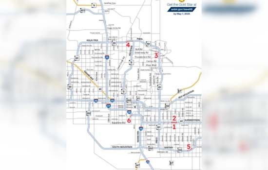 Weekend Freeway Closures and Lane Restrictions in Phoenix, ADOT Urges Alternative Routes for Commuters