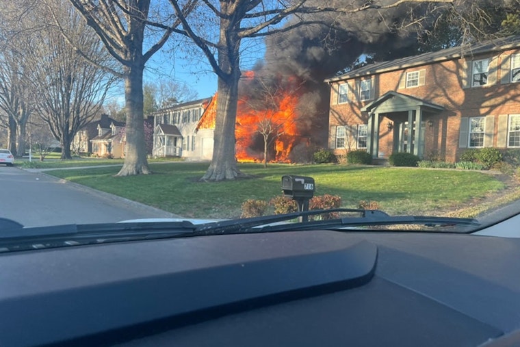 West Knox County Home Ravaged by Fire, No Injuries as Firefighters Quell Blaze