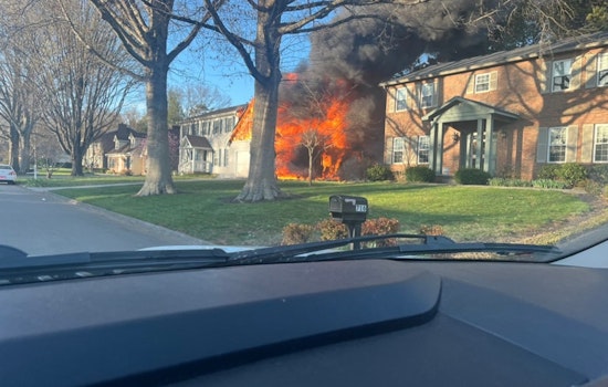 West Knox County Home Ravaged by Fire, No Injuries as Firefighters Quell Blaze