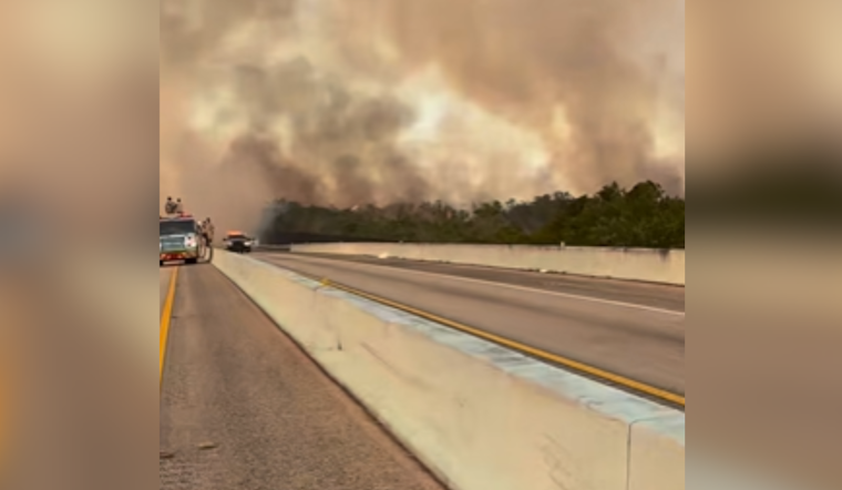 Wildfire Disrupts Florida Keys Traffic, Closes U.S. Highway 1 Amid Spring Break Rush