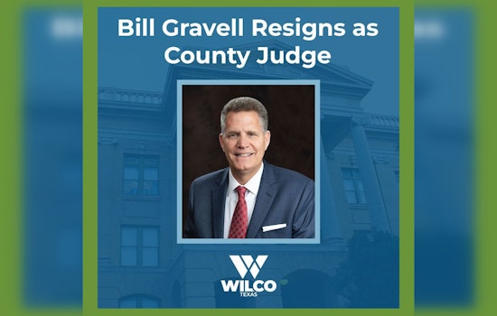 Williamson County Judge Bill Gravell Steps Down to Take Role in Trump Administration's SBA Office of Advocacy