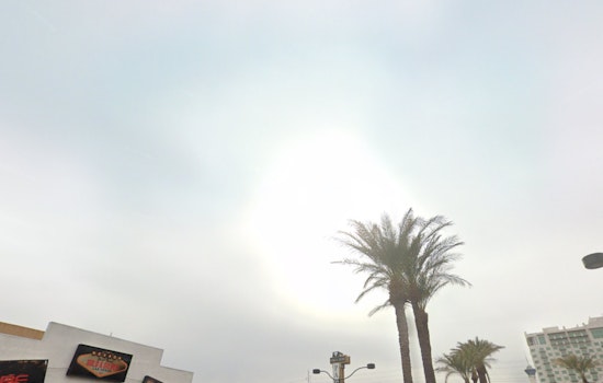 Wind Advisory for Las Vegas, Gusty Winds, Light Rain, and Snow in Higher Elevations as Weather System Moves Through