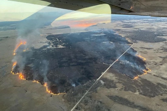 Wisconsin Firefighters Successfully Contain Big Island Blaze in Green Lake County